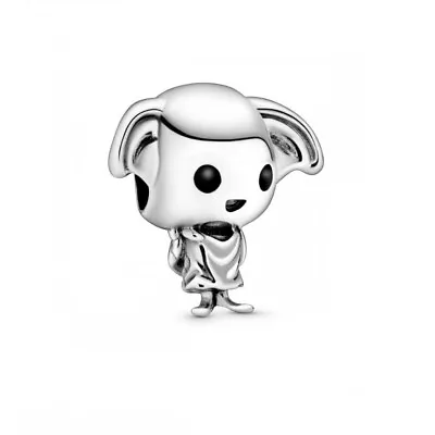 PANDORA Harry Potter Dobby The House Elf Silver Charm - 798629C01 • £23.67