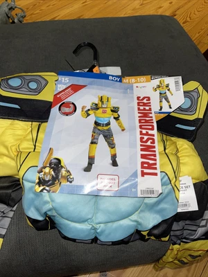 $15 • Buy Transformers Bumblebee Child Costume Disguise Boys Size Medium (8 - 10) NEW!