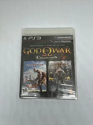 God Of War Collection 1 & II Remastered In HD PS3 Brand New & Sealed • $135