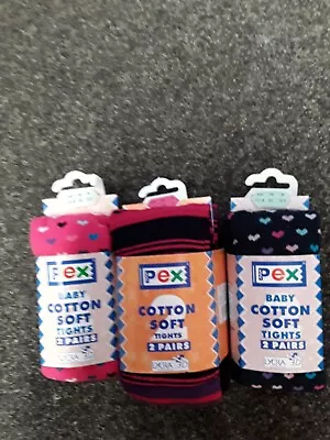 £32.50 • Buy Job Lot 26 Pairs Pex Assorted Tights  12-18 Mths 5-7 Years - Ideal For Resale
