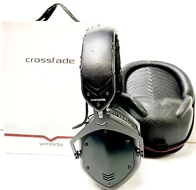 $59.99 • Buy V-Moda Crossfade LP Headband Headphones - With Case + Box - GOOD SOUND