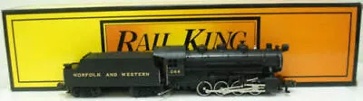 MTH 30-1111-1 O Gauge Norfolk And Western 0-8-0 Steam Locomotive & Tender W/PS1 • $161.59