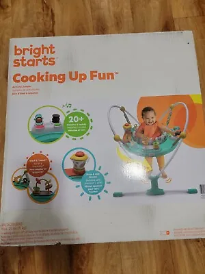 Bright Starts Cooking Up Rotating Fun Infant Activity Center Jumper (New) • $44.99