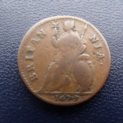 1673 Farthing Coin Copper Great Britain Charles II Farthing Coin • £57