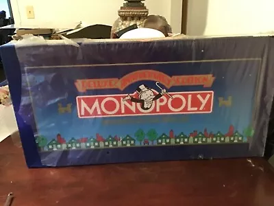 Vintage 1991 Monopoly Deluxe Anniversary Edition Board Game COMPLETE Sealed • $59.99
