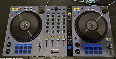 Pioneer DJ DDJ-FLX6-GT 4-Channel DJ Controller - Barely USED - Blue Skin • $560