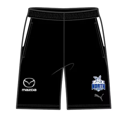 $49.95 • Buy North Melbourne Kangaroos AFL Puma 2022 Training Shorts Sizes S-5XL!