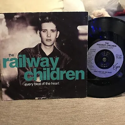 THE RAILWAY CHILDREN - Every Beat Of The Heart 7” Single Vinyl Record 1990 • £1.28