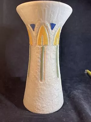 Roseville Mostique Gray 1916 Vntg Arts And Crafts Pottery Signed Vase 164-10 • $147