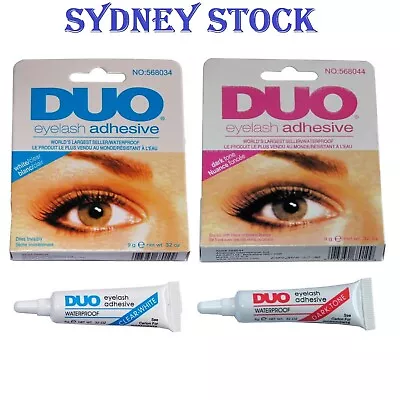 $5.99 • Buy DUO Waterproof Clear White False Adhesive Eye Lash Glue Eyelashes Makeup