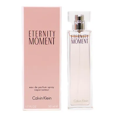 Calvin Klein Eternity Moment 50ml Eau De Parfum EDP Spray For Women Brand New • £24.50