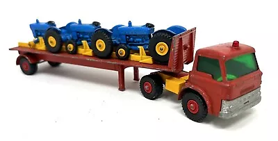 £14.99 • Buy Matchbox King Size - K-20 Ford D800 Tractor Transporter Trailer 1970s Model