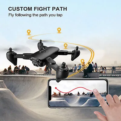 New 2023 Drones With Camera Hd Wifi 4K Drone Quadcopter Toys Rc Helicopter • $109.63