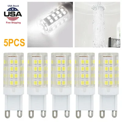 10 PCS G9 7W Dimmable LED Corn Bulb Lamp 6000K 2835 51-SMD Daylight Home Light • $9.99