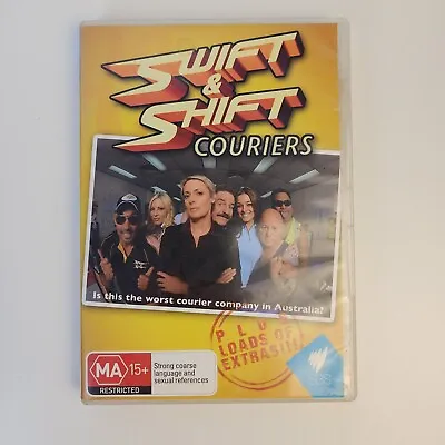 Swift & Shift Couriers DVD Paul Fenech Ian Turpie Melissa Tzautz Region ALL • $8.48