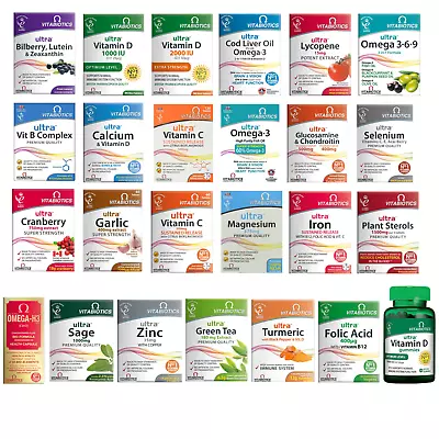 Vitabiotics Ultra Supplements - Choose Yours • $23.09