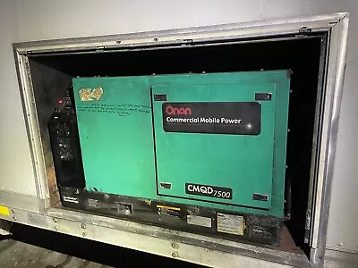 $5499.99 • Buy 2006 Cummins Onan QuietDiesel 7500 RV Diesel Generator.