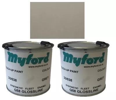 Myford Grey Touch Up Paint X 2 250ml Tins Genuine Myford Grey From Myford Ltd • £22.50