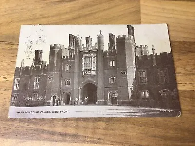 Vintage Postcard Hampton Court Palace West Front Photo The Star Series • £0.99