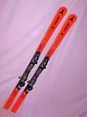 NEW Atomic REDSTER G9 FIS Jr GS Race Skis 159cm With Salomon X12 Adj. Bindings ~ • $544