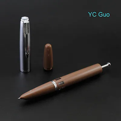 $16.60 • Buy 2018 Model Wing Sung 601 Vacuum Pump Fountain Pen Fine Nib Coco Color