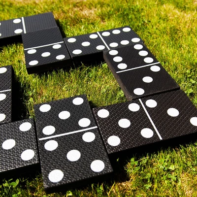 £9.99 • Buy Giant Dominoes Garden Patio Outdoor Game For Kids Children & Family Summer Fun