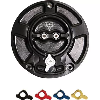 Vortex V-3 Gas Cap Black Fits Kawasaki  GC430K • $140.72