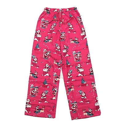 Nite Munki Women's Flannel Pajama Sleep Pants Size XS Santa Christmas NWOT • $9.77