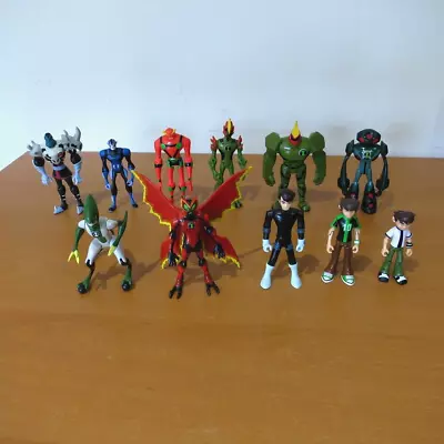 Ben 10 - Bulk Bundle Mixed Lot Of 11 Action Figures Toy Cartoon Network • $76.81