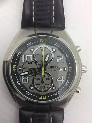 Lotus Mens Chronograph Watch Hardly Worn Bargain • £75