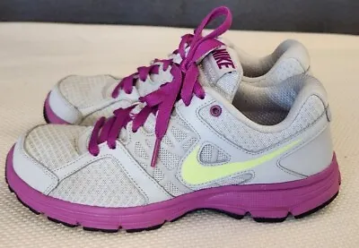 Nike Air Relentless Womens Size 7.5 Charcoal Gray /Purple Athletic Running Shoes • $24.95