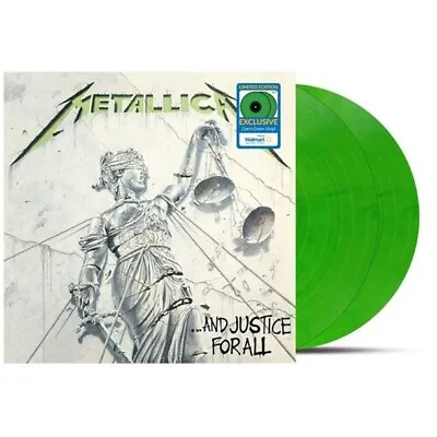 £44.95 • Buy Metallica And Justice For All Dyers Green Vinyl Walmart Exclusive Usa 2lp Sealed