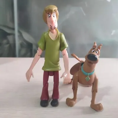 New Shaggy & Shaggy Dog Action Figure Mystery Solving Crew Cartoon Doll Free  • $29.29