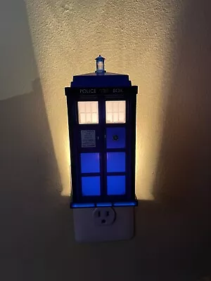 $24 • Buy RARE RABBIT TANAKA Doctor Who Tardis Police Call Box Booth Night Light LED BULB!