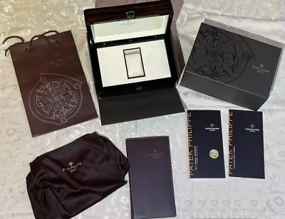 Brand New Patek Philippe Wrist Watch Storage Box Complete With All Accessories • $253.72