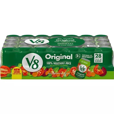 $33.69 • Buy V8 Original 100% Vegetable Juice, 11.5 FL OZ Can (Pack Of 28)