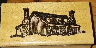 Old Cabinstamp Of Excellence Rubber Stamp(B8)  • $1.99