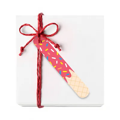 NEW Multi Cute Lollipop Sticks Craft Paper Gift Tags Bookmarks Luggage Label • £6.89