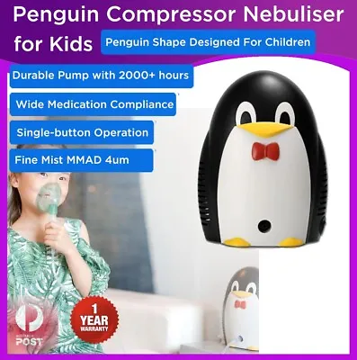 Kids Compressor Handheld Respirator Asthma Humidifier Nebulise Nebulize Child AU • $85