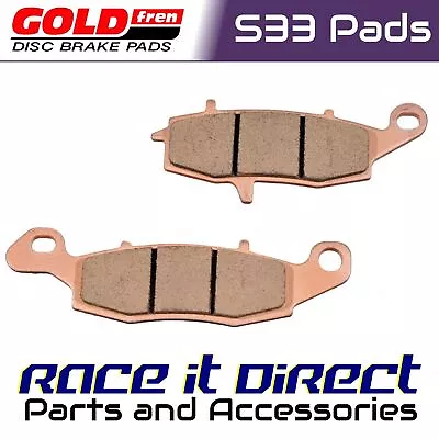 Brake Pads For KAWASAKI W 800 CAFE ABS 2019-2020 FRONT Goldfren S33 • £16.95