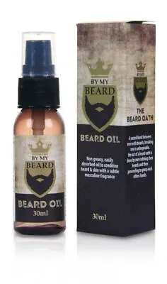 By My Beard Oil 30ml For Men Non Greasy Easily Absorbed Beard Skin Oil • £3.99