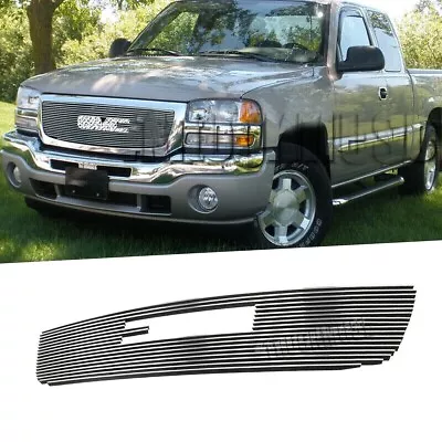 Billet Grill For 2003-2006 GMC Sierra 1500/2500HD/3500 Chrome Main Upper Grille • $61.99