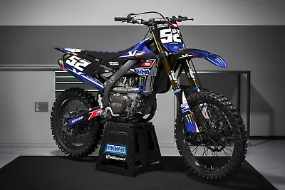 YAMAHA Complete Dirt Bike Graphics Kit For YZ YZF WRF PW 50 65 85 125 250 450 • $159