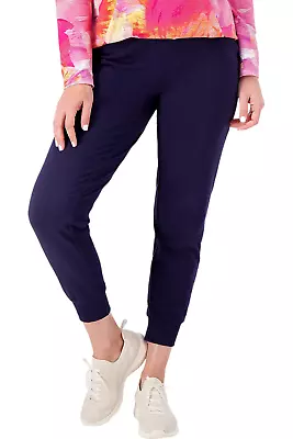 Sport Savvy All Day French Terry Pull On Jogger W/ Pockets Navy • $17.99