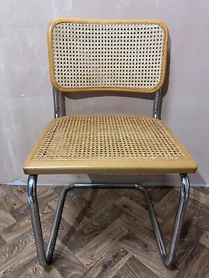 Retro Mid Century Marcel Breuer Cesca Style Bauhaus Chair • £100