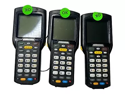 Lot Of 3 Motorola Symbol MC3190 Barcode Scanner With Pin Battery • $44.99