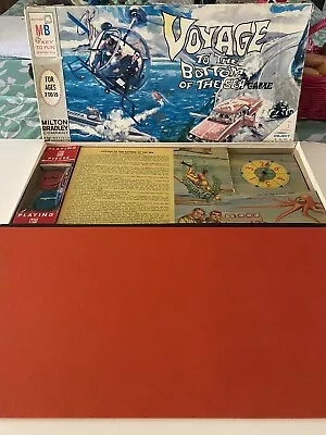 1964 Voyage To The Bottom Of The Sea Board Game Milton Bradley 4514!!! • $20