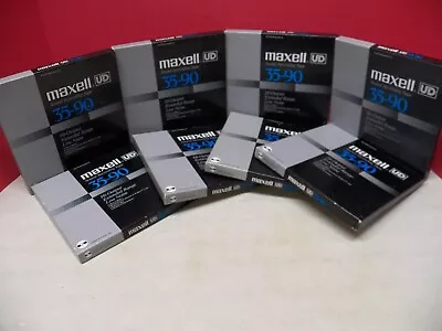 Used Set Of 8 Maxell UD Professional Use Sound Recording Tapes 35-90 • $110