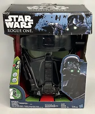 Star Wars Rogue One Imperial Death Trooper Voice Changer Mask Disney Hasbro • $29.95