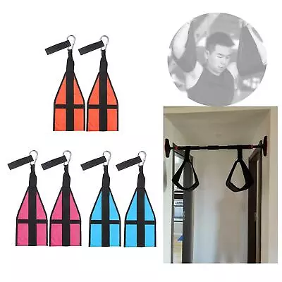 Ab Straps Abdominal Muscle Building Heavy Duty Hanging Door  Strap Horizontal • $17.94